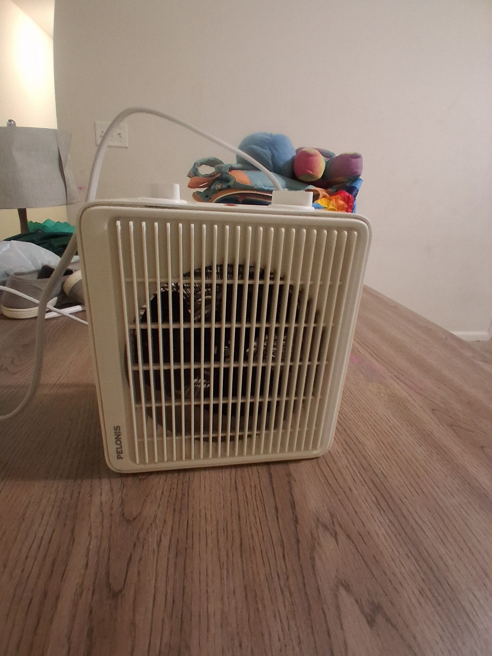 Beige Portable Fan - Compact Personal Air Circulator